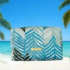 🆕NWOT Trina Turk Zebra Multi Print Cosmetic Case